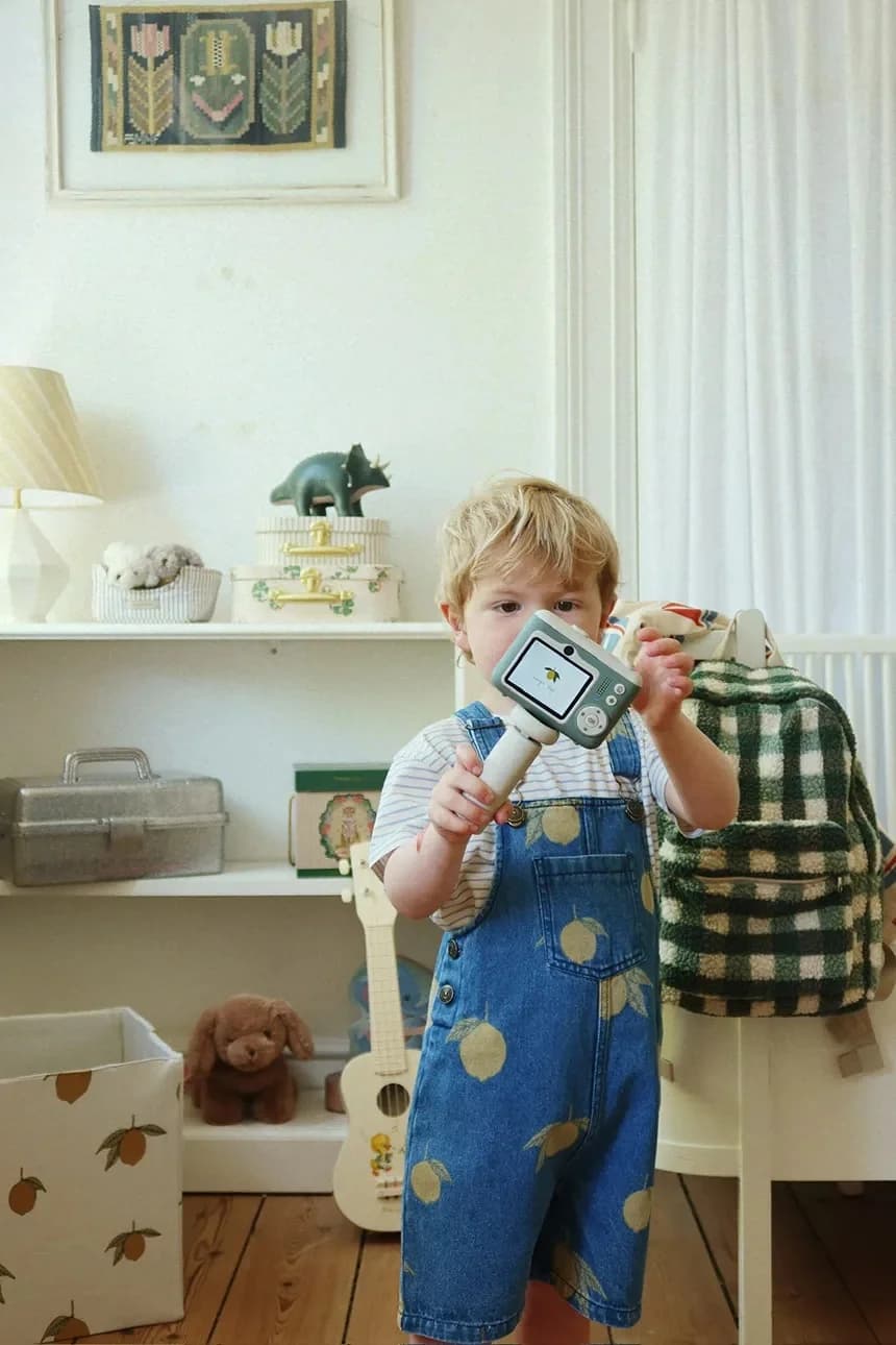 MAGOT КОМБИНЕЗОН детский джинсовый комбинезон GOTS - фото 7