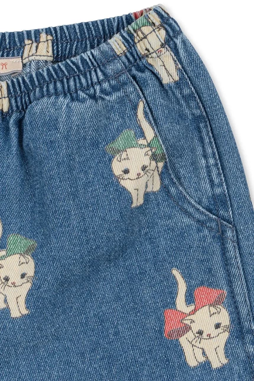 MAGOT SLIT PANTS детские джинсы GOTS - фото 4