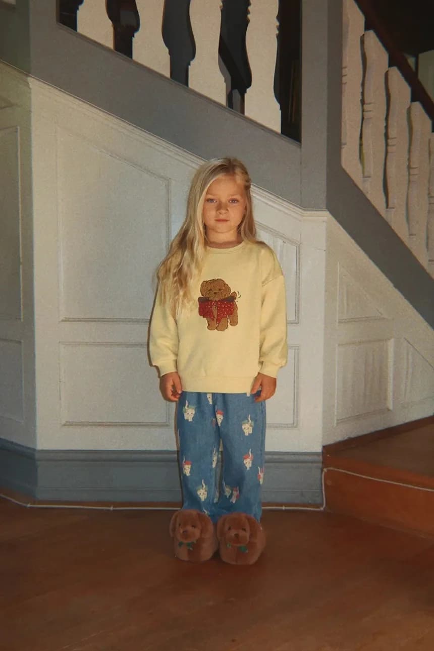 MAGOT SLIT PANTS детские джинсы GOTS - фото 6