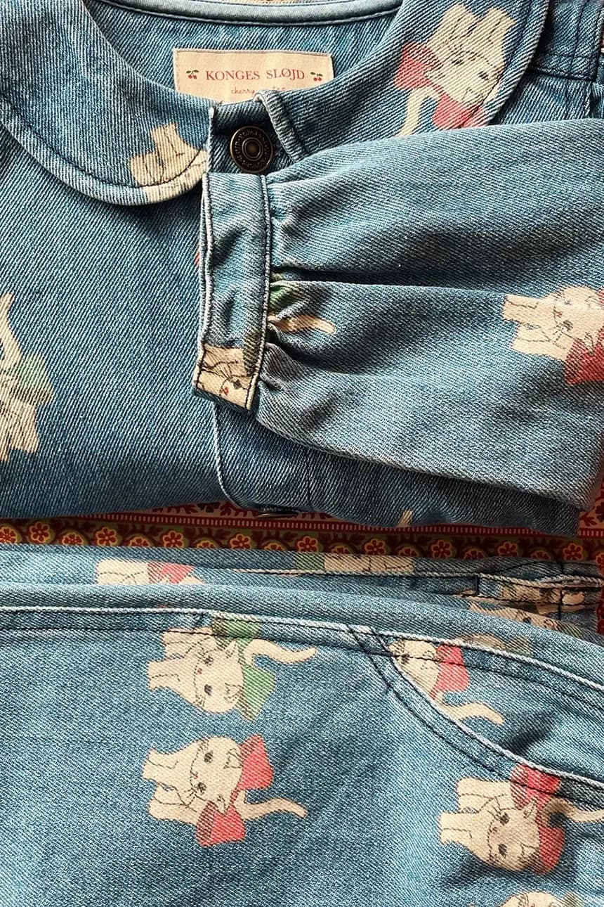 MAGOT SLIT PANTS детские джинсы GOTS - фото 8