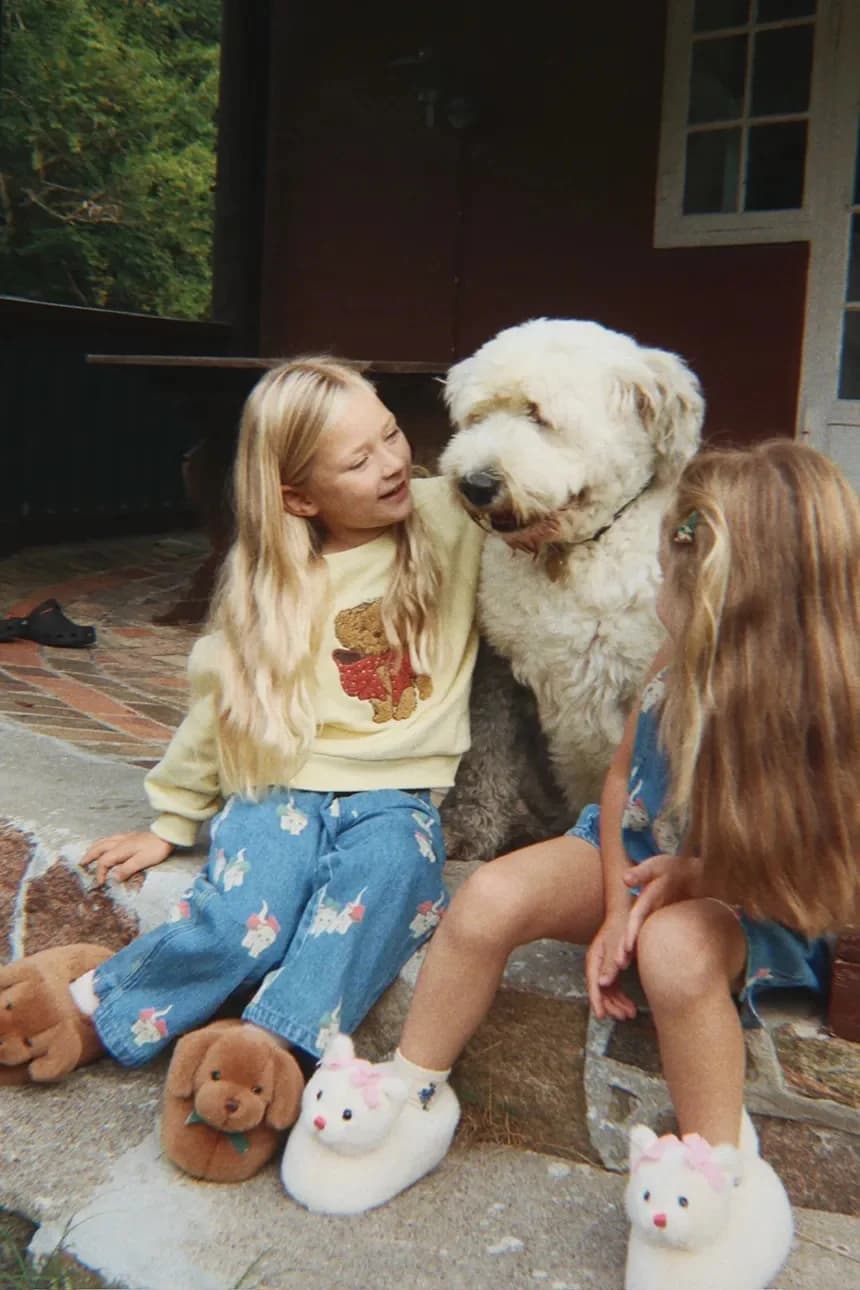 MAGOT SLIT PANTS детские джинсы GOTS - фото 9