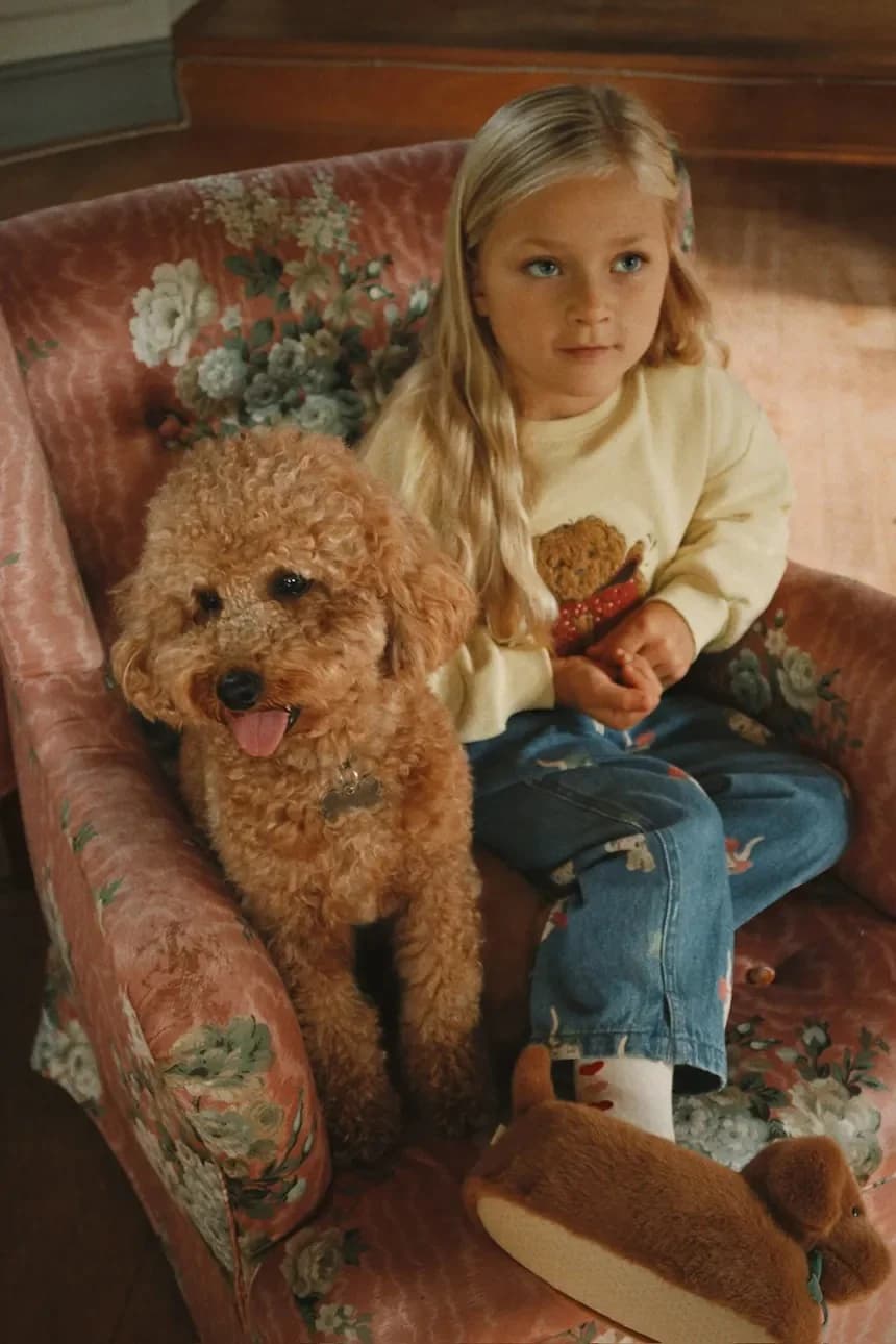 MAGOT SLIT PANTS детские джинсы GOTS - фото 10