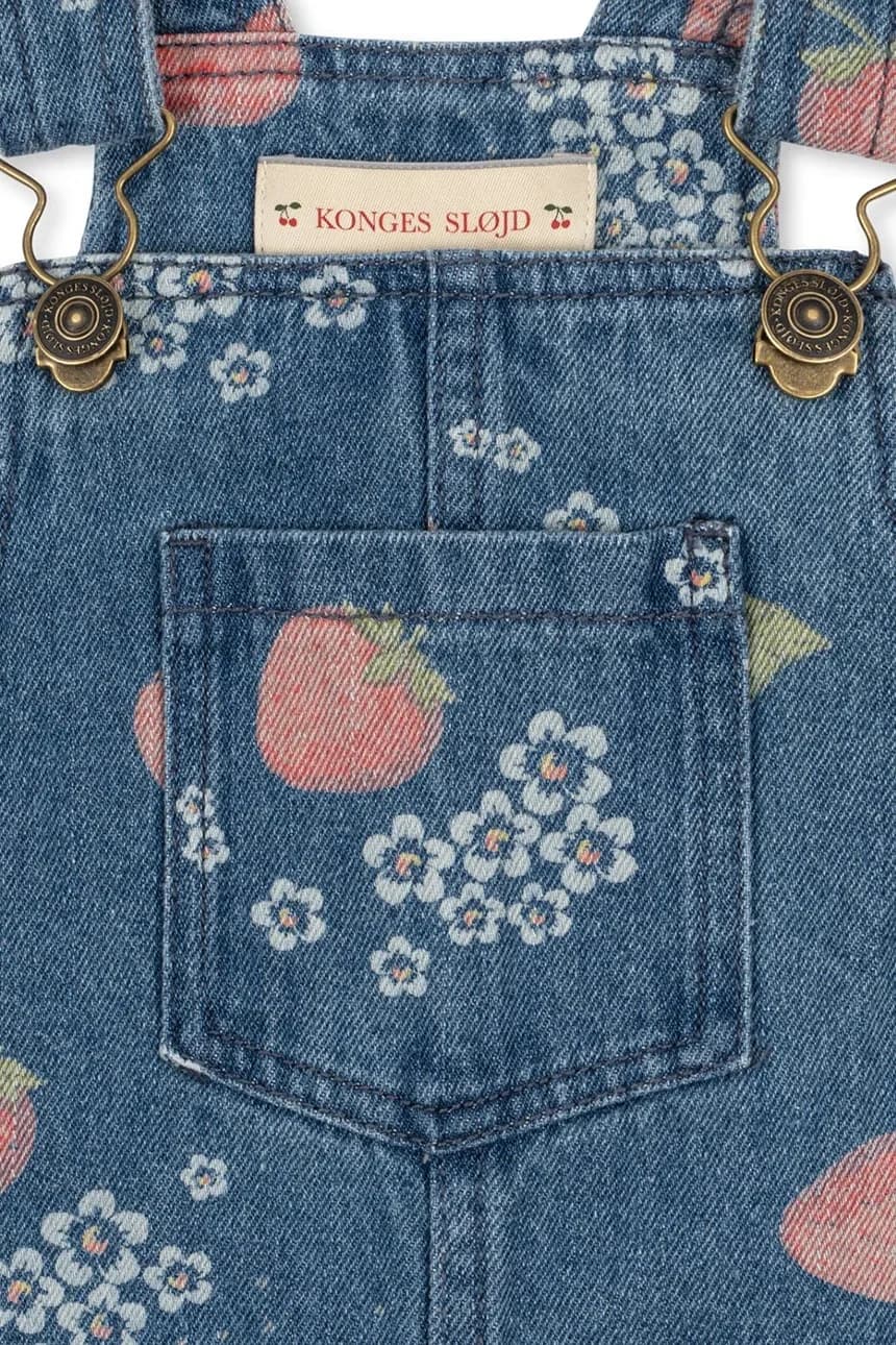 MAGOT КОМБИНЕЗОН детский джинсовый комбинезон GOTS - фото 3