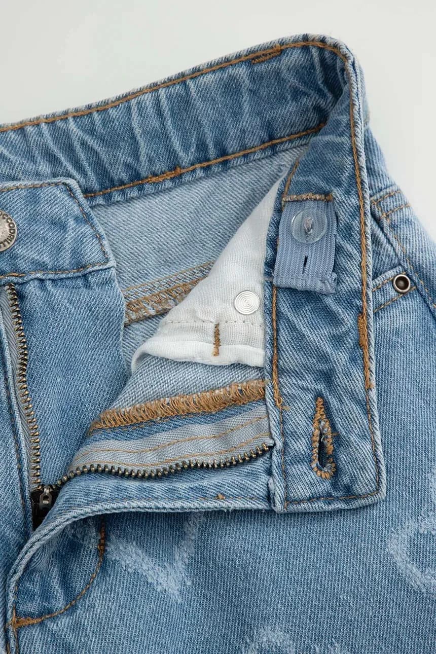 Детские обычные джинсы - фото 4