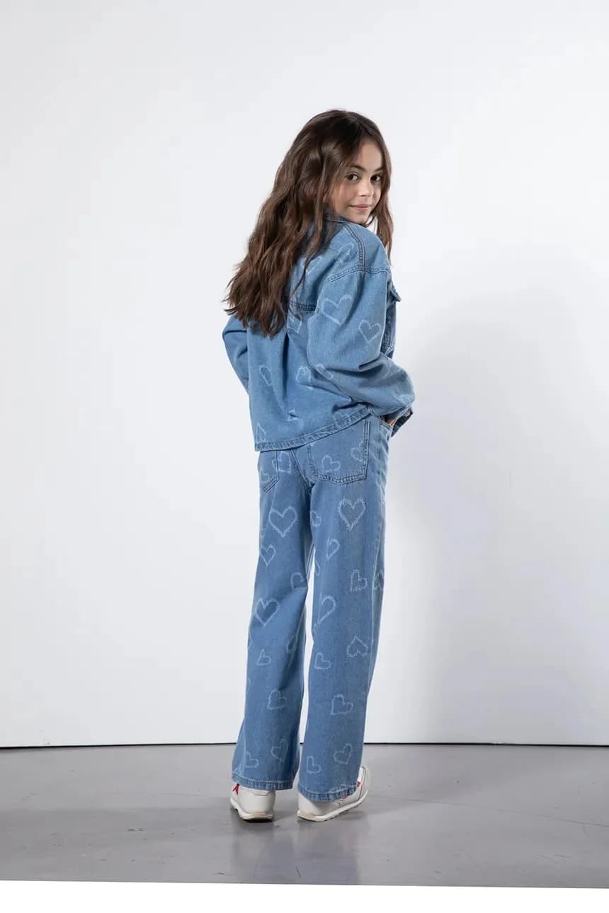 Детские обычные джинсы - фото 6