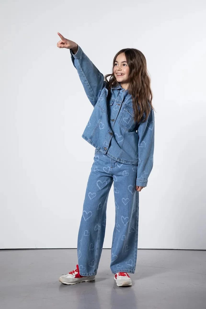 Детские обычные джинсы - фото 7