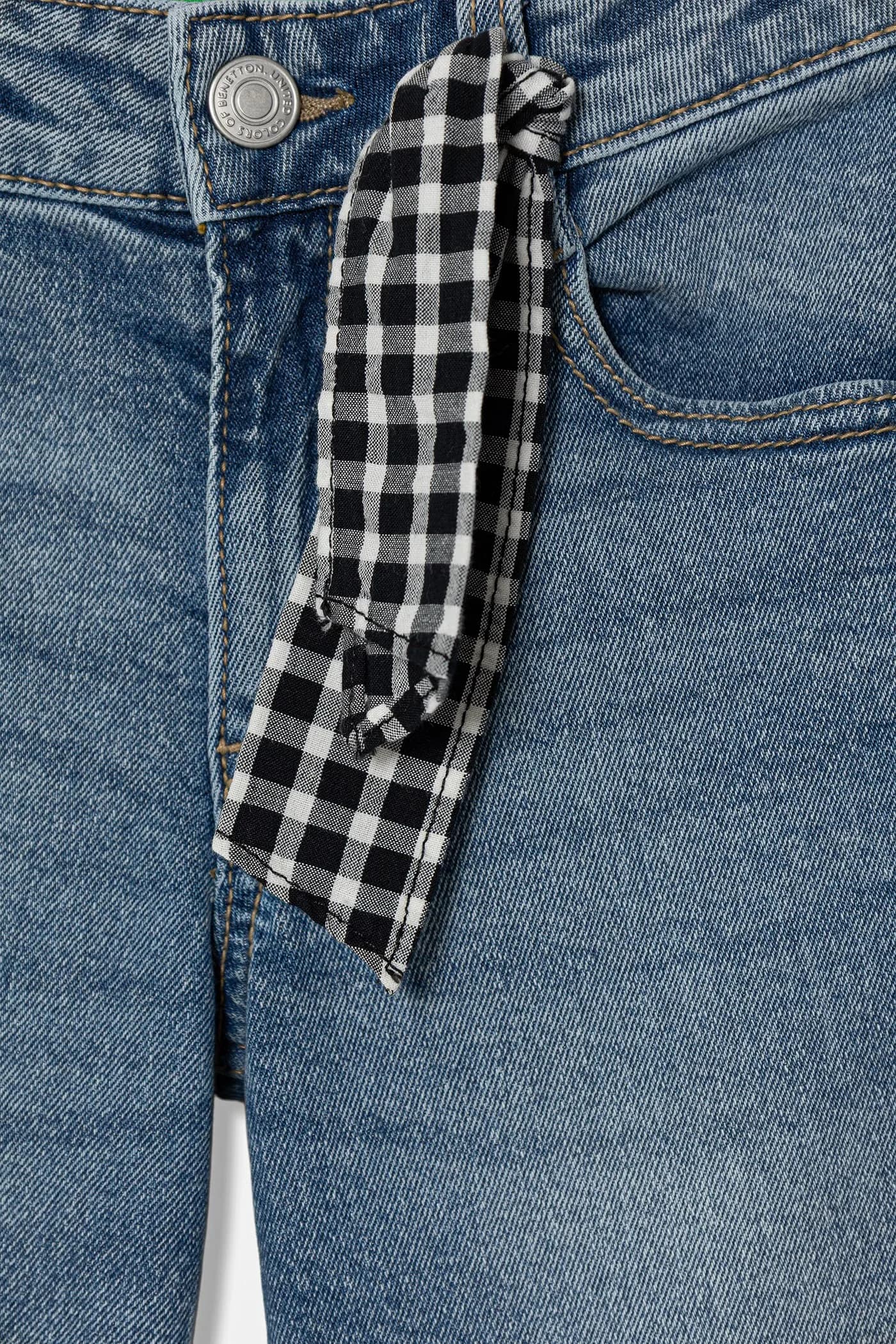 Детские джинсы-клеш - фото 3