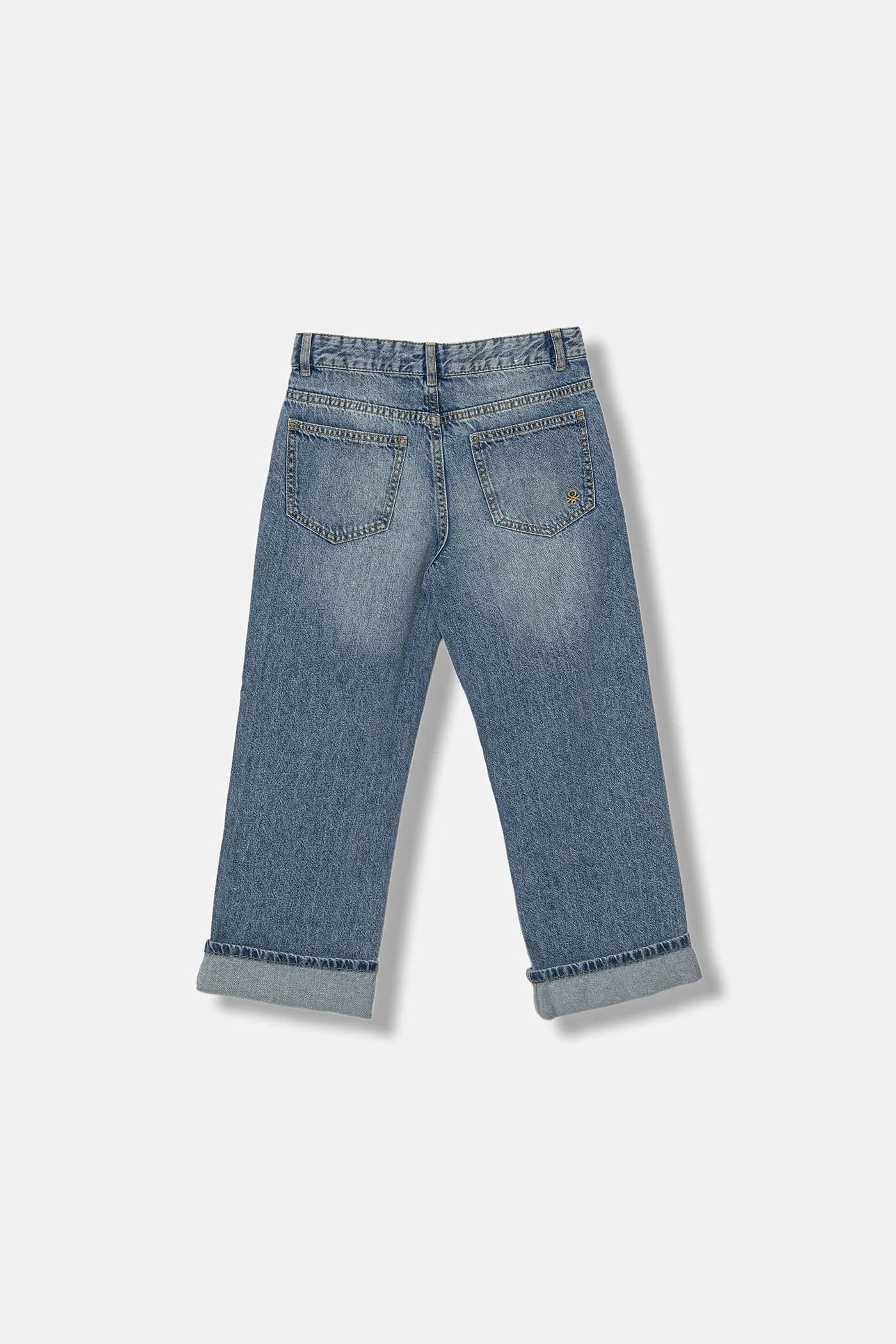 Детские прямые джинсы. - фото 2