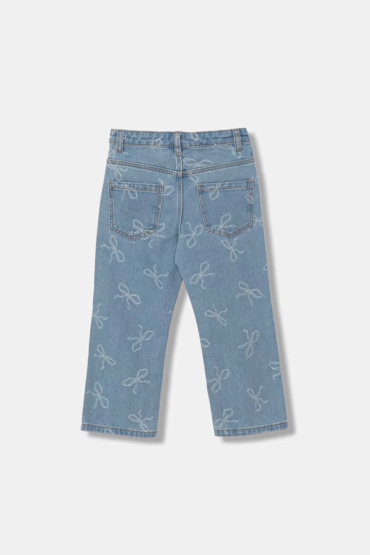 Детские прямые джинсы. - фото 2