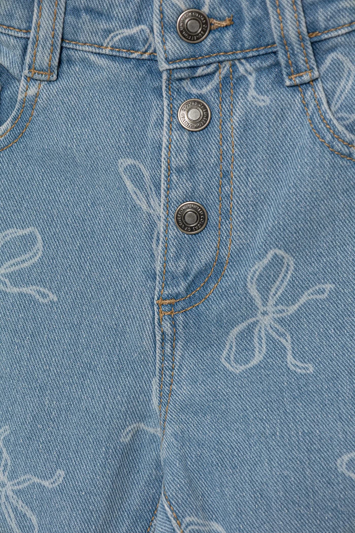 Детские прямые джинсы. - фото 3