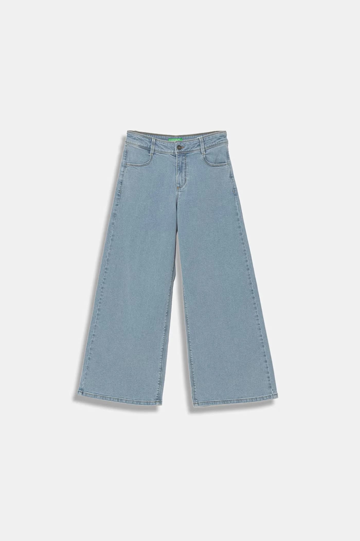 Детские широкие джинсы