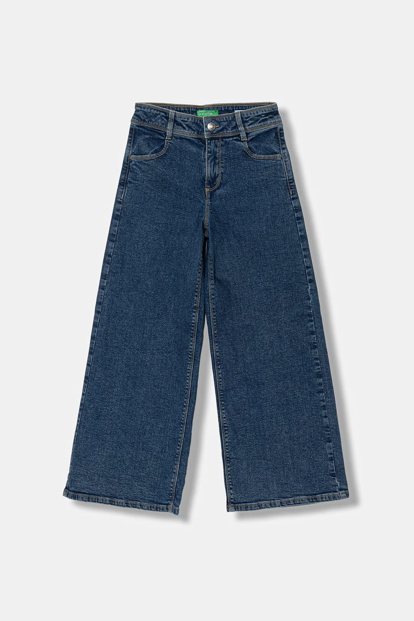 Детские широкие джинсы