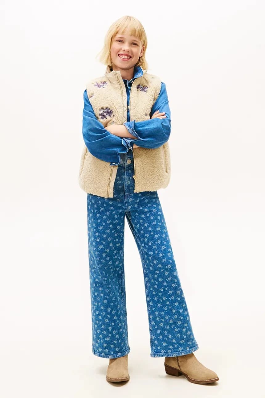 Детские джинсы MABEL WIDE - фото 3