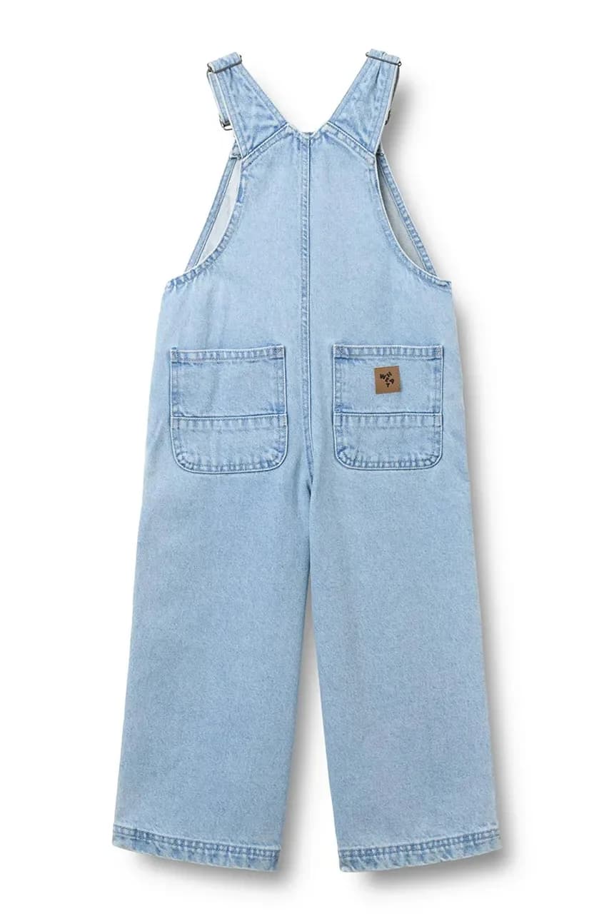 Детский джинсовый комбинезон - фото 3