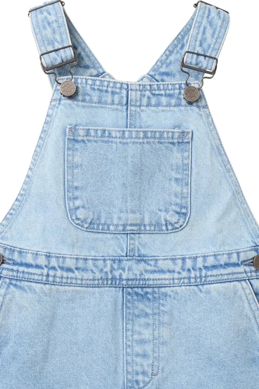Детский джинсовый комбинезон - фото 4