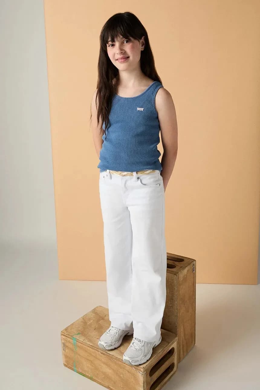 ШИРОКИЕ ДЖИНСЫ детские джинсы - фото 8