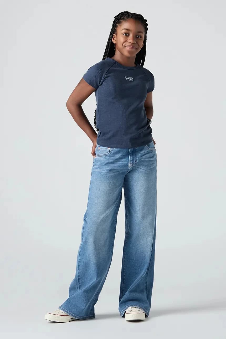 Детские джинсы HIGH RISE BAGGY - фото 6