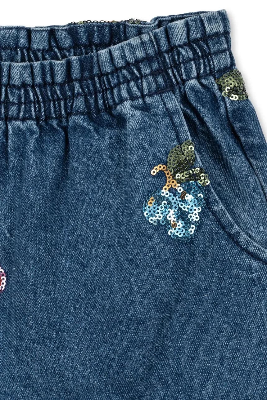 MAGOT БРЮКИ С ПАЙЕТКАМИ GOTS детские джинсы - фото 4