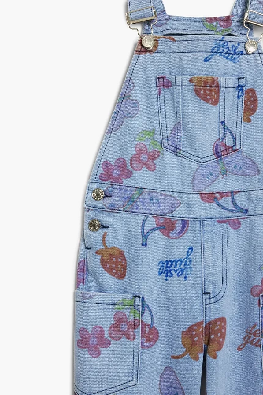 Детский джинсовый комбинезон - фото 4