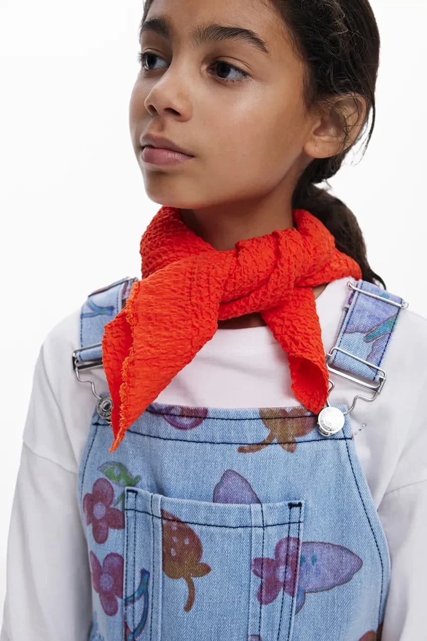 Детский джинсовый комбинезон - фото 5