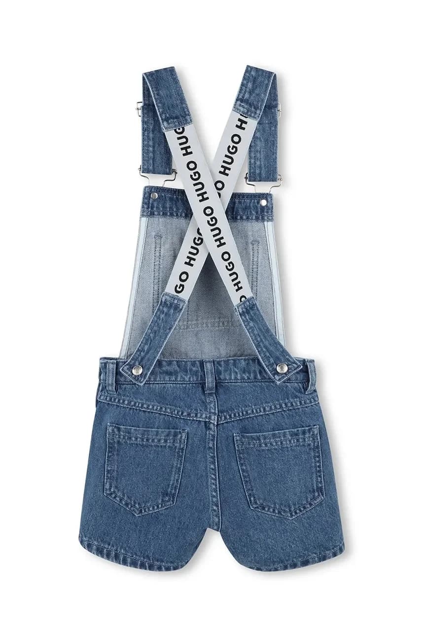 Детский джинсовый комбинезон - фото 3