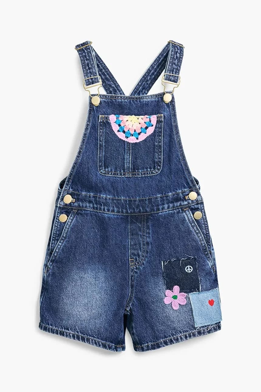 Детский джинсовый комбинезон - фото 2