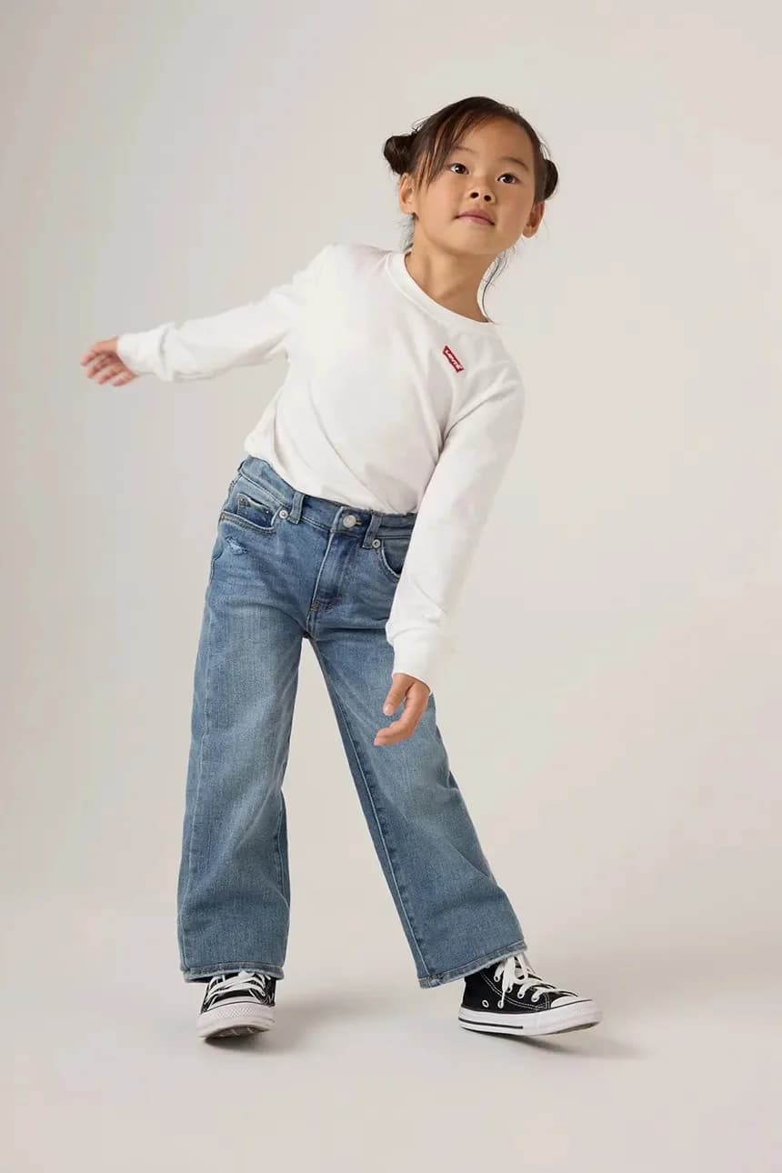 ШИРОКИЕ ДЖИНСЫ детские джинсы - фото 7