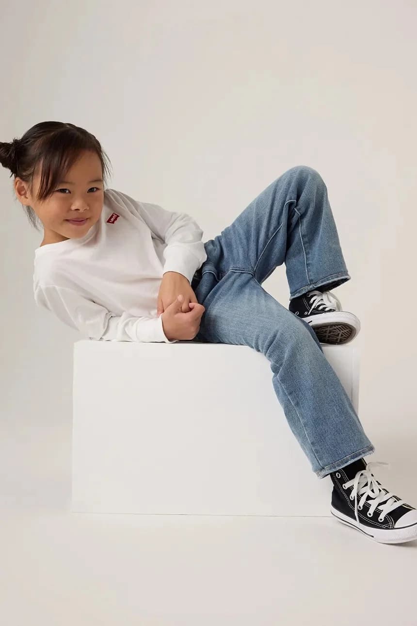 ШИРОКИЕ ДЖИНСЫ детские джинсы - фото 8