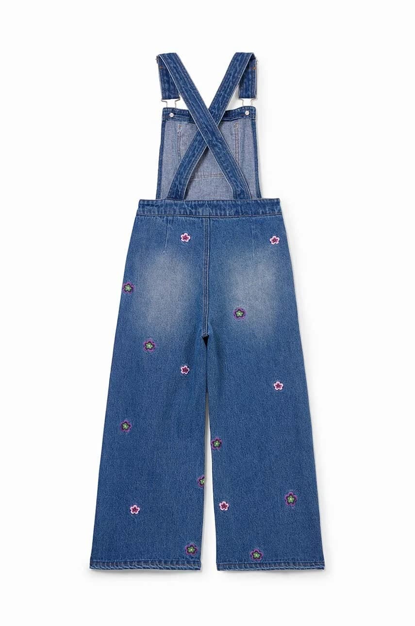 Детский джинсовый комбинезон - фото 3