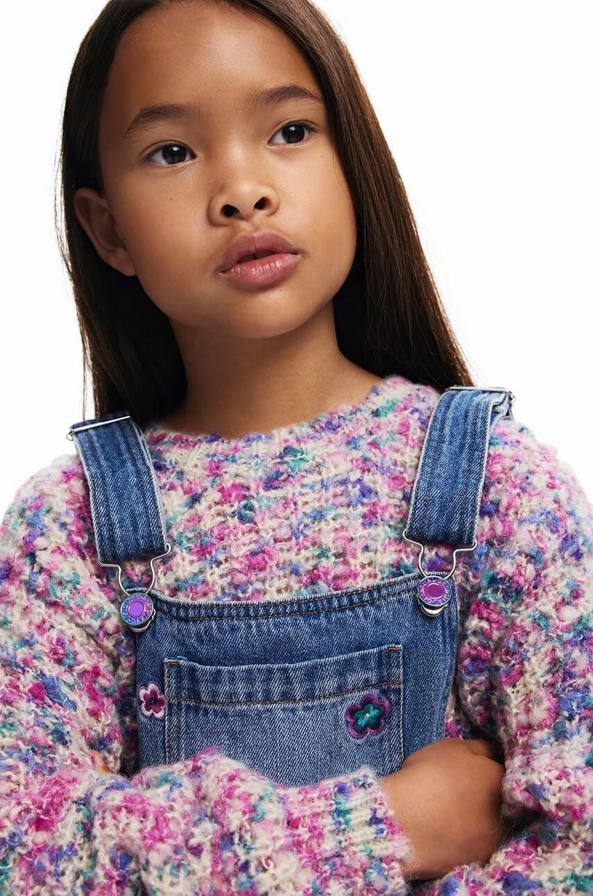 Детский джинсовый комбинезон - фото 6