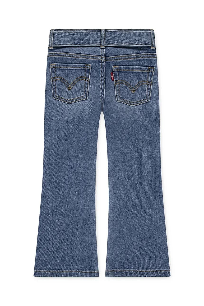 Детские джинсы REGULAR RISE FLARE W/BELT - фото 2