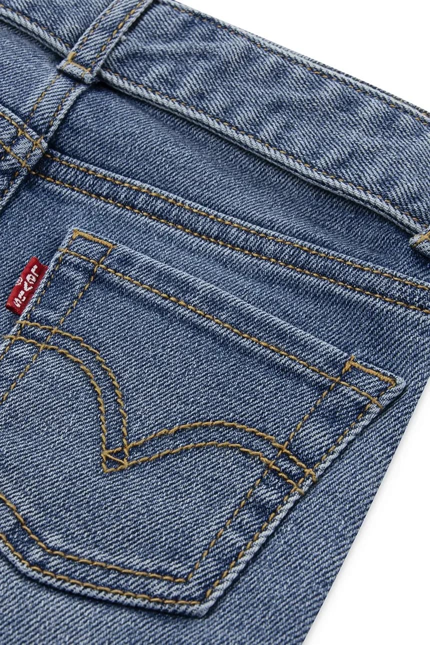 Детские джинсы REGULAR RISE FLARE W/BELT - фото 3