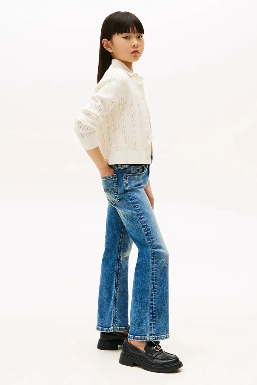 расклешенные джинсы - фото 5