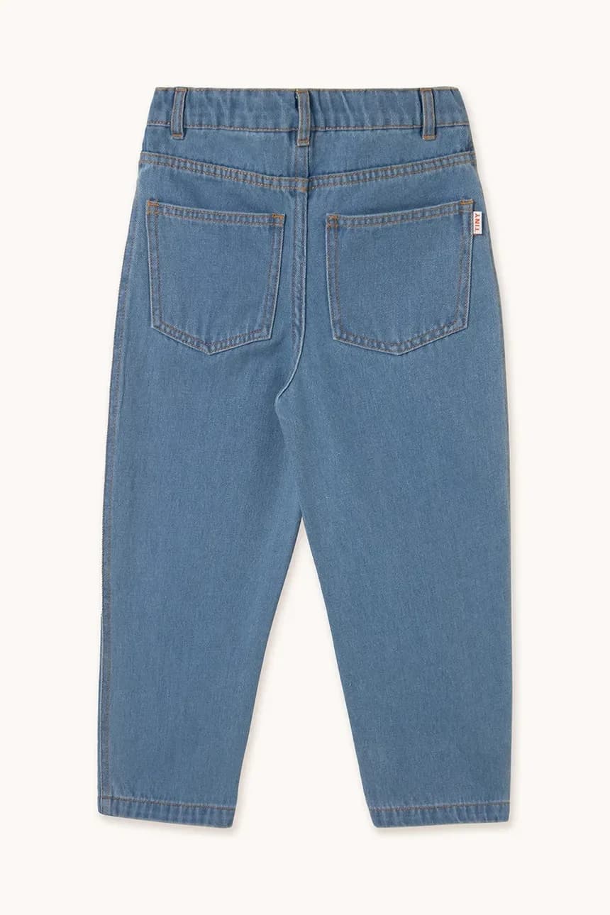 ДЖИНСЫ С ВЫШИВКОЙ КЛУБНИКИ детские джинсы - фото 3