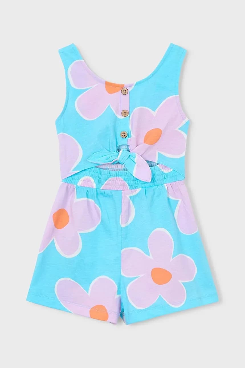 Детский хлопковый комбинезон