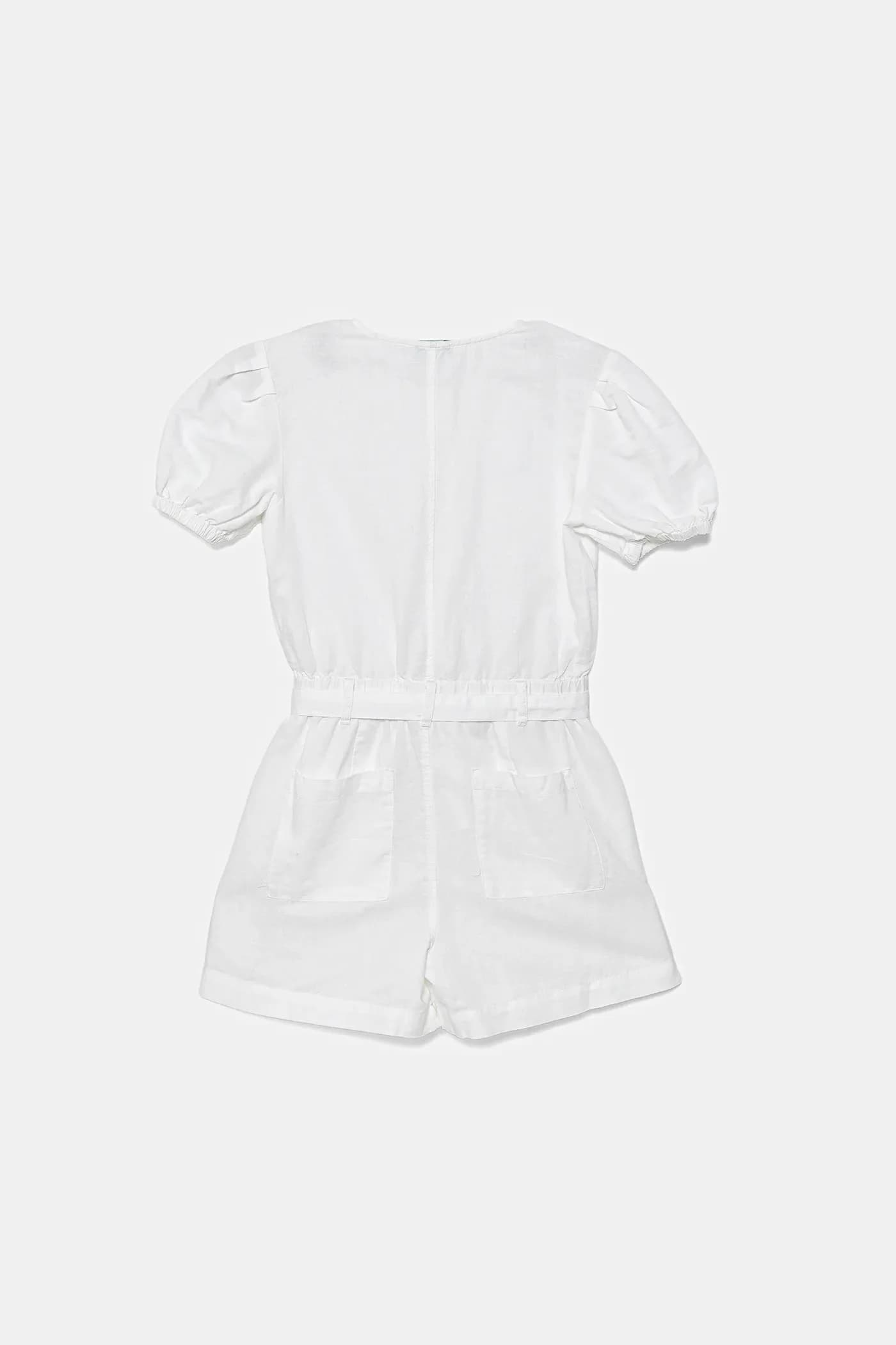 Детский льняной комбинезон - фото 2