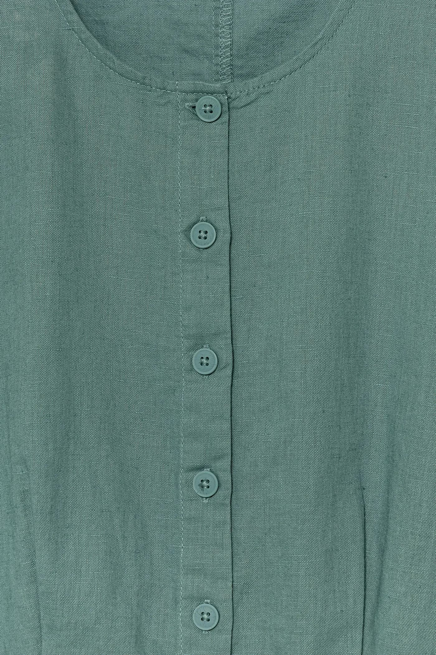 Детский льняной комбинезон - фото 3