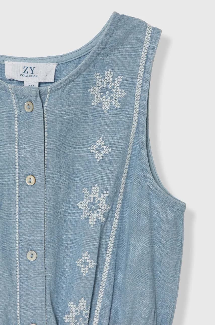 Детский хлопковый комбинезон - фото 3