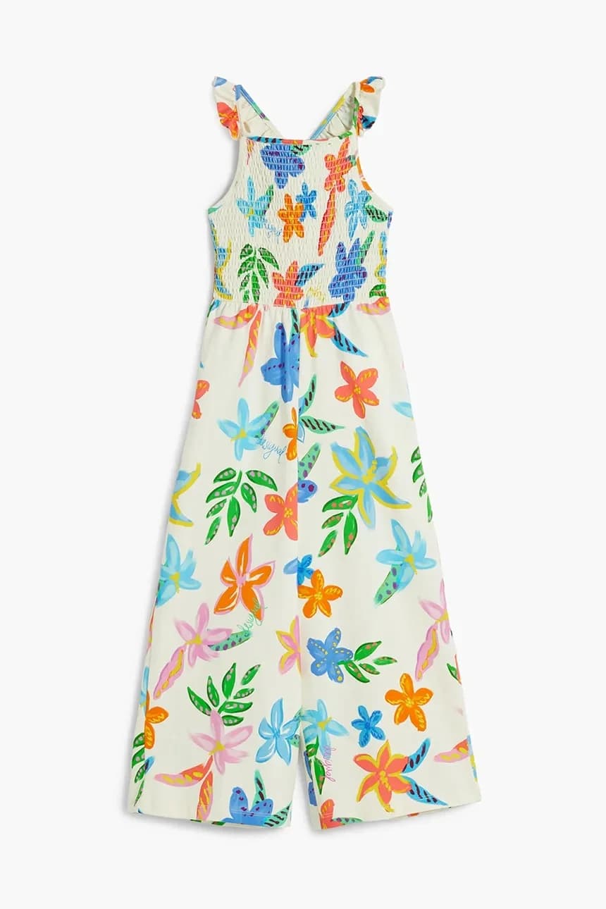 Детский хлопковый комбинезон