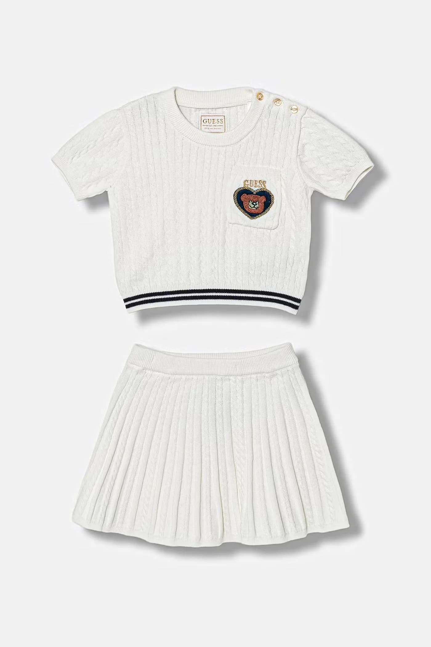 Детский комплект из 2-х смесовых шерсти