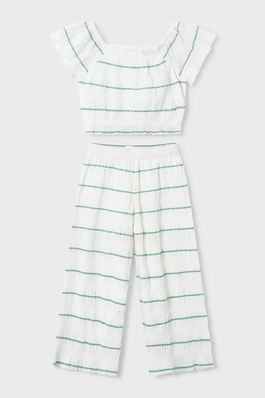 Детский комплект с оттенком льна - фото 2