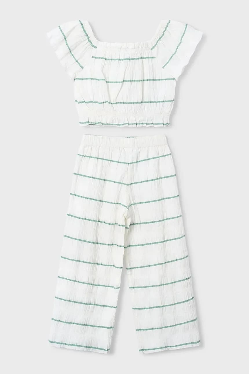 Детский комплект с оттенком льна - фото 3