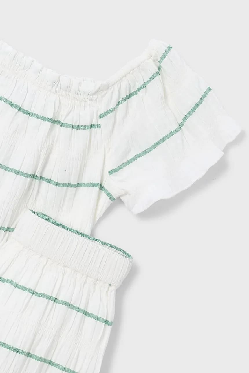 Детский комплект с оттенком льна - фото 4