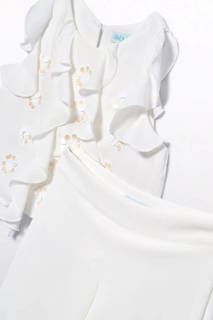 Детский комплект - блузка и брюки. - фото 3