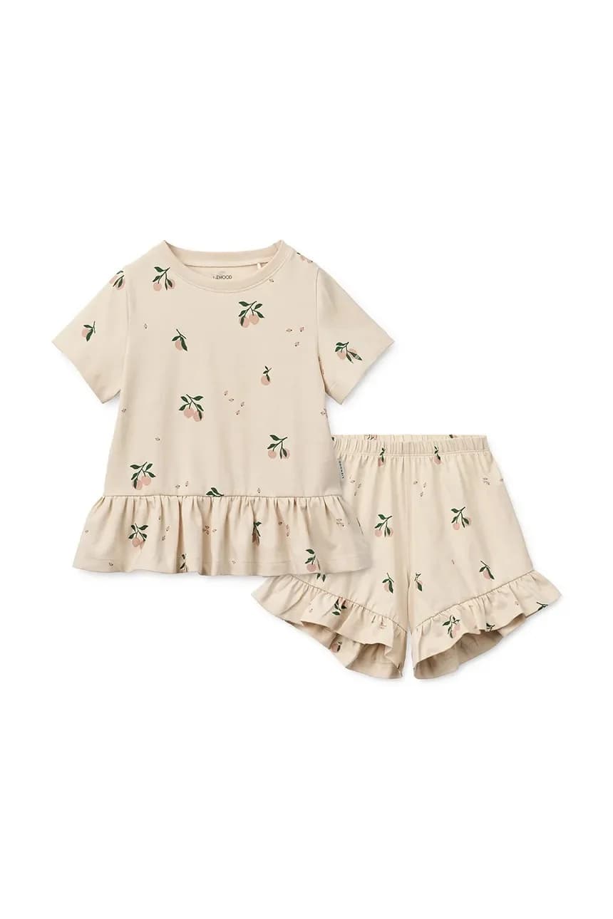 Детский повседневный хлопковый комплект Ilford Set с оборками