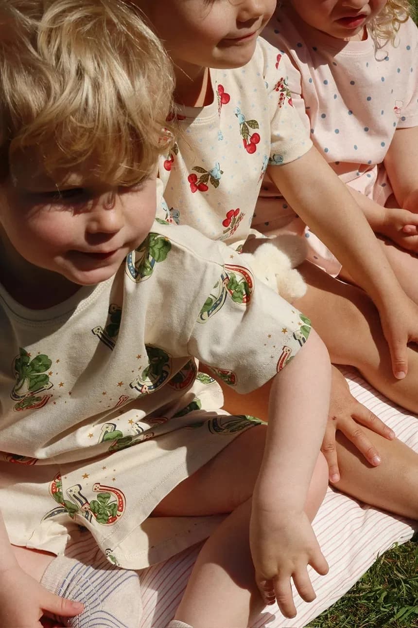 Детский хлопковый комплект LIN TEE SET GOTS - фото 5