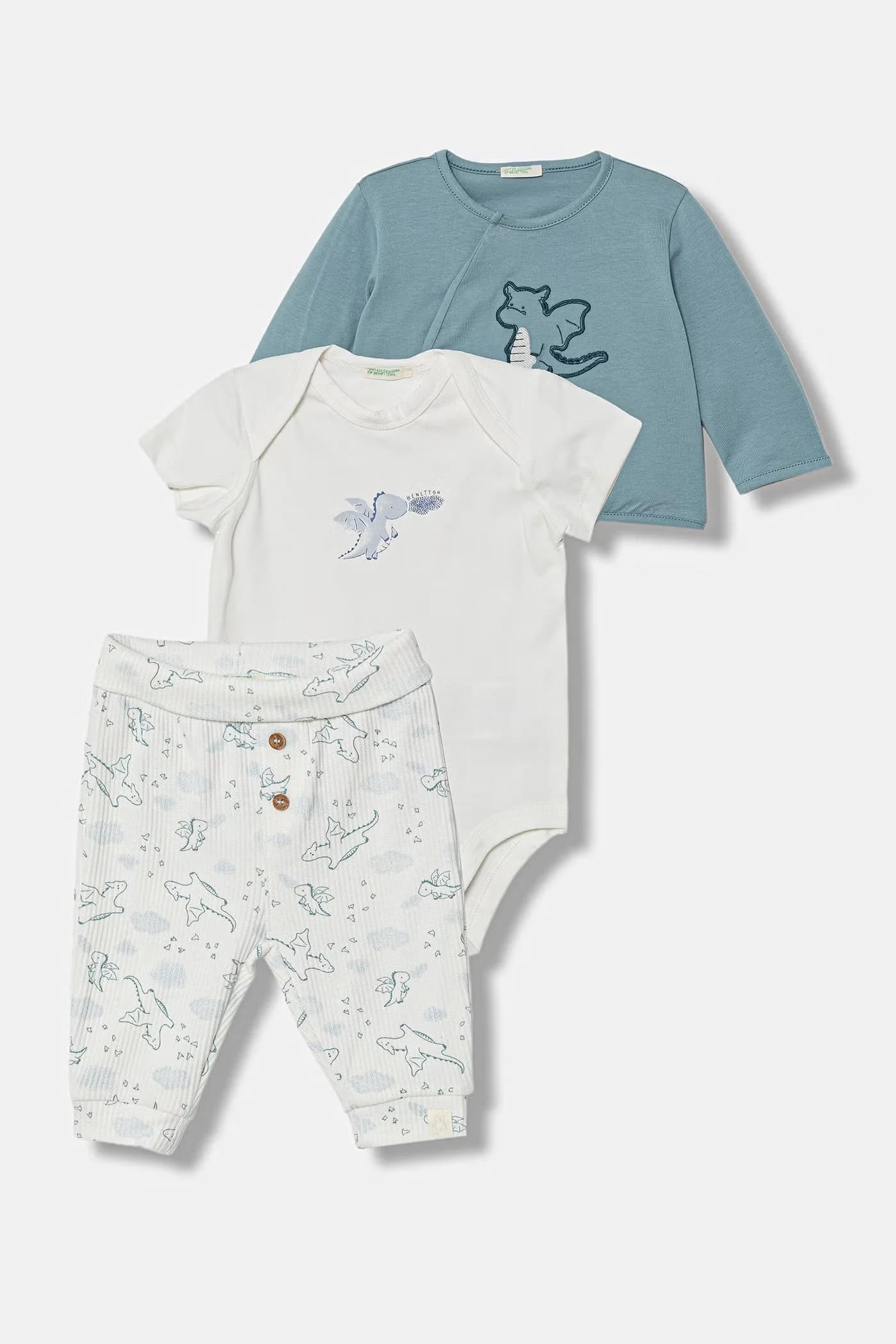 Детский комплект из хлопка с эластаном