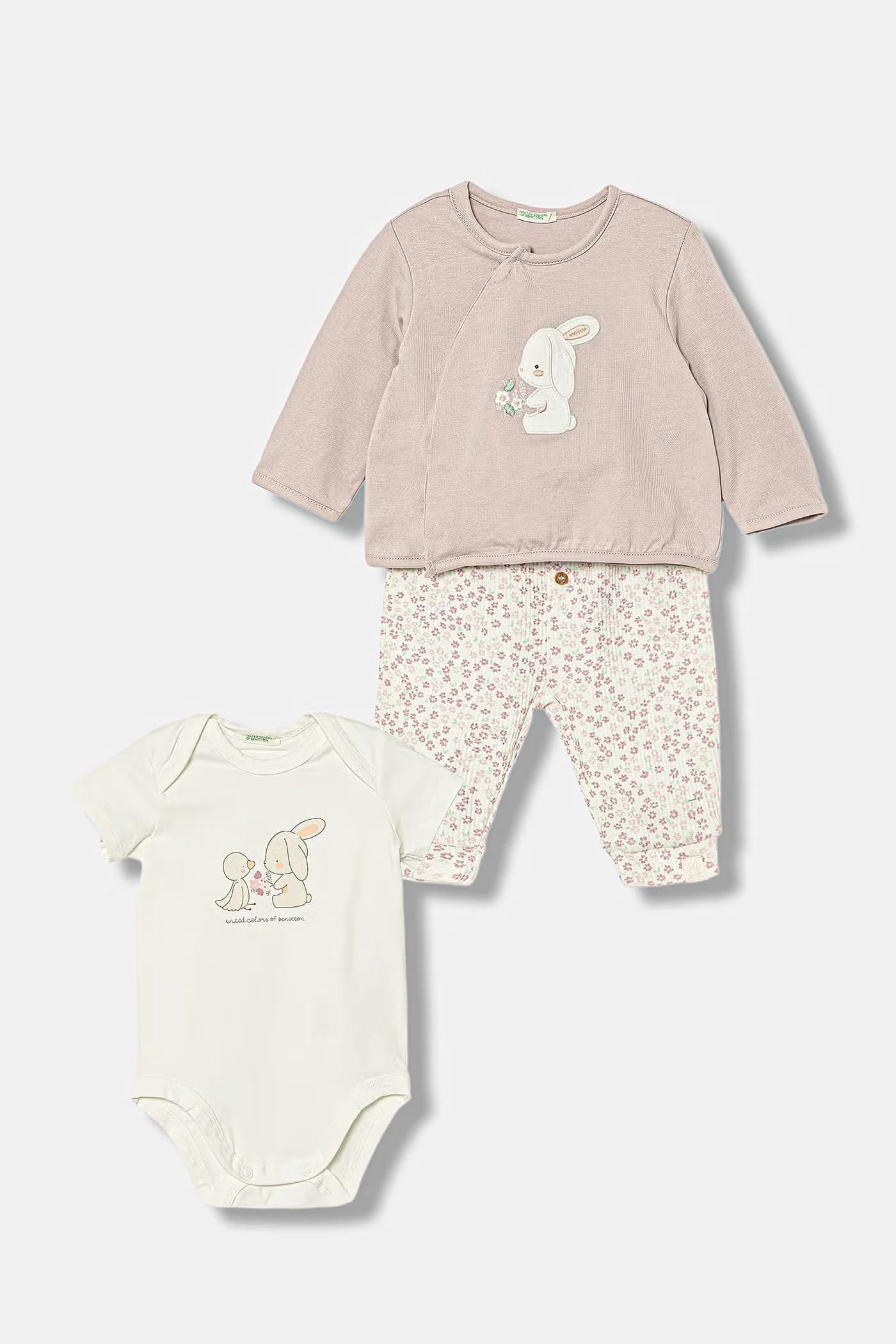 Детский комплект из хлопка с эластаном