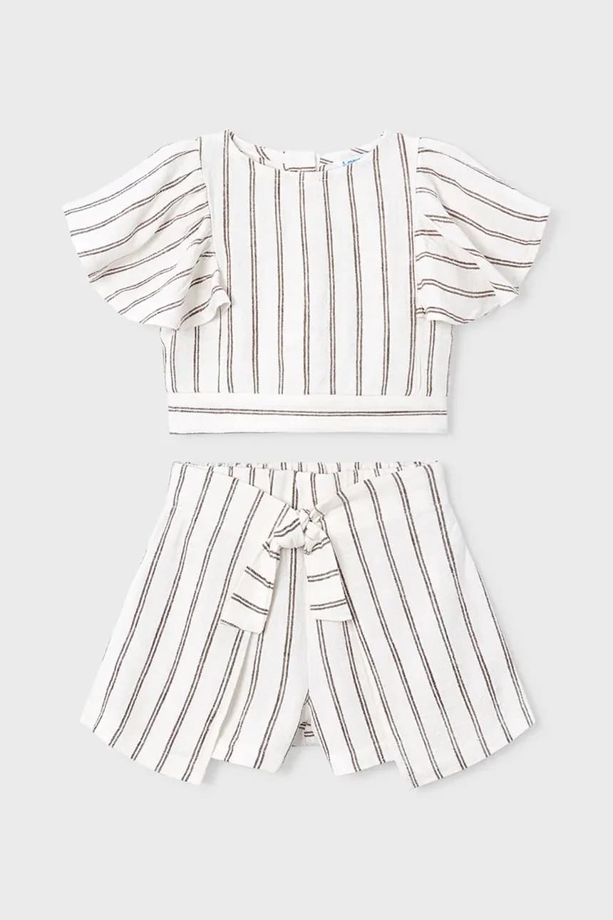 Детский комплект с оттенком льна - фото 2