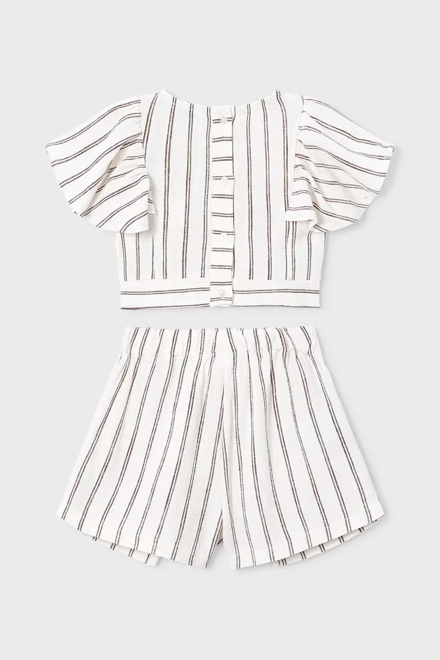 Детский комплект с оттенком льна - фото 3